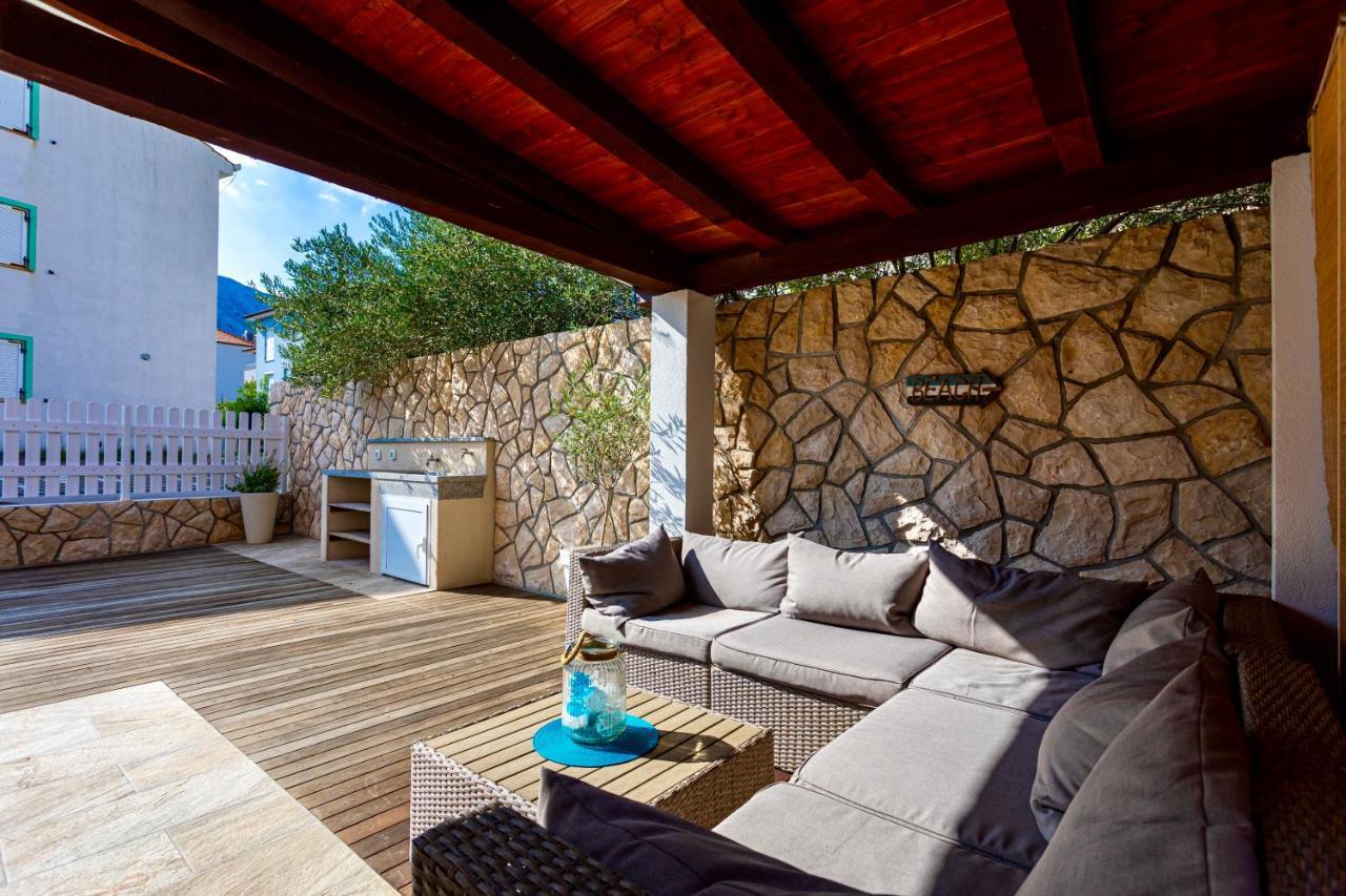 Apartments Adria Garden Baška Kültér fotó