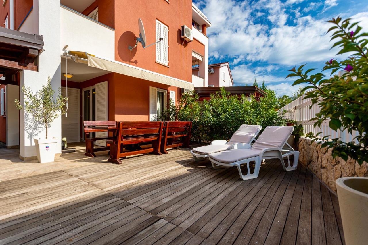 Apartments Adria Garden Baška Kültér fotó